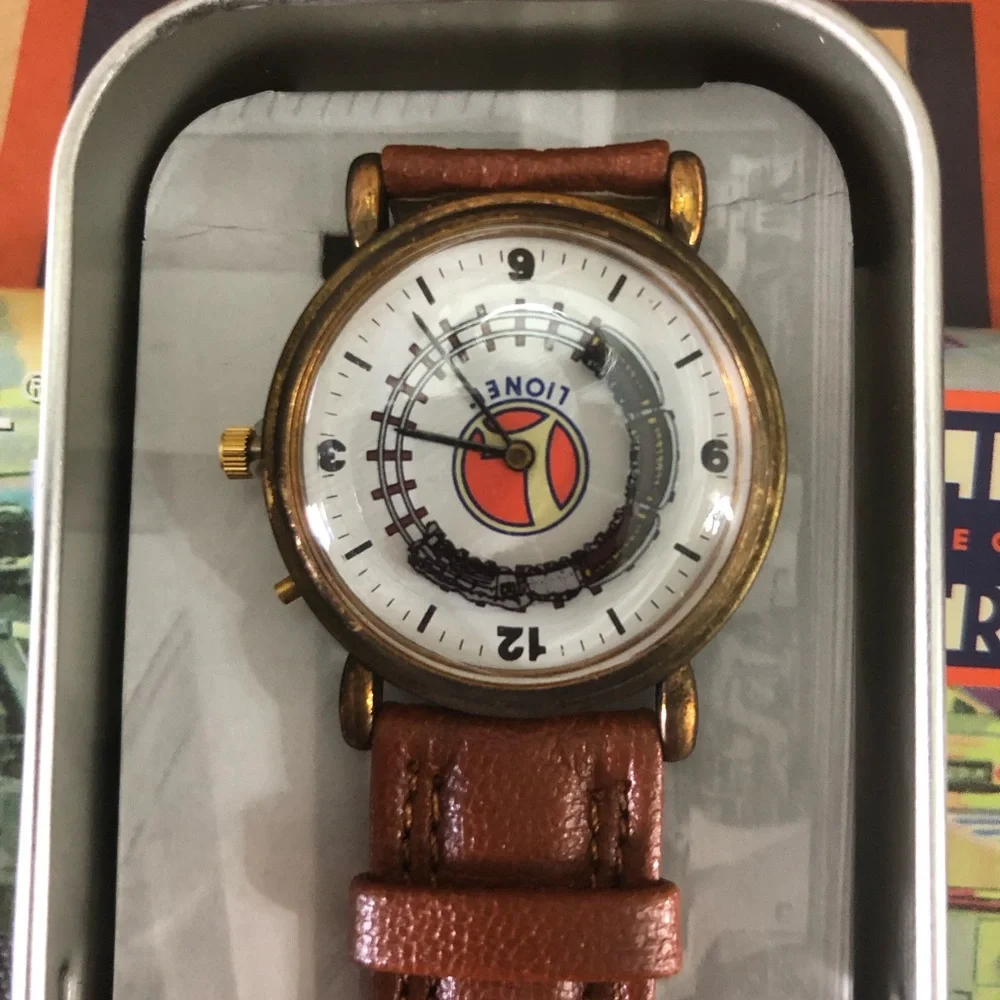 Vintage Lionel Collectible Train Watch Real Train Sounds Collector's Edition